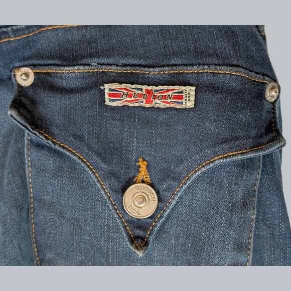 Hudson U.S.A Bacara Crop Straight Cuffed Size 24 - Picture 5 of 5